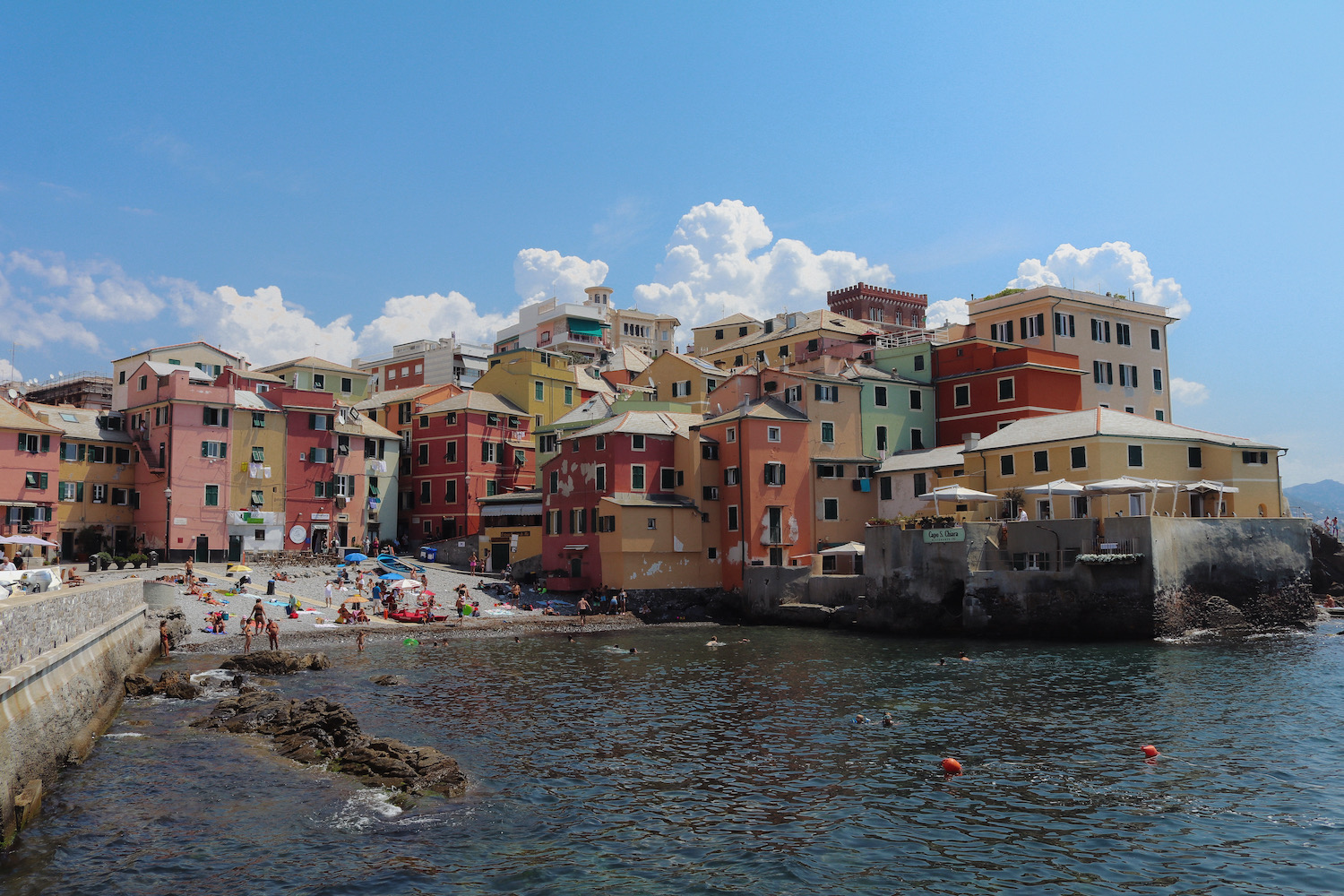 Finding the Beautiful & Reclusive Boccadasse Beach, Italy